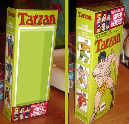 Mego tarzan solo scatola - 8",