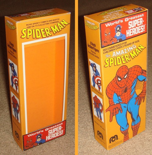 Mego spider man azienda - mego, spider-man