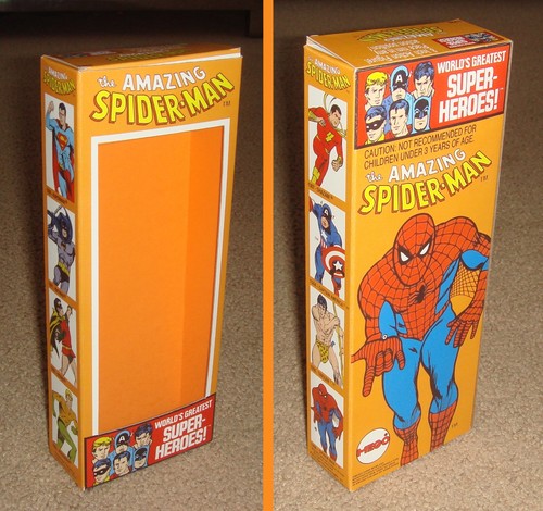 Mego spiderman solo scatola - spiderman,