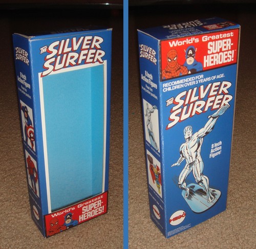Mego silver surfer - silver,