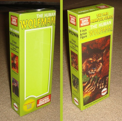 Mego mad monster wolfman - mego,