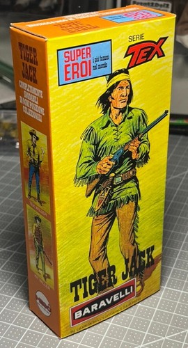 Mego tiger jack tex willer - mego, 8"