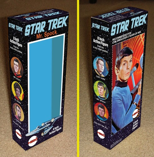 Mego star trek spock solo - 8",
