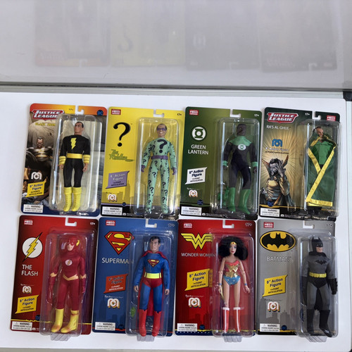 Mego lotto 8 figurine - dc,